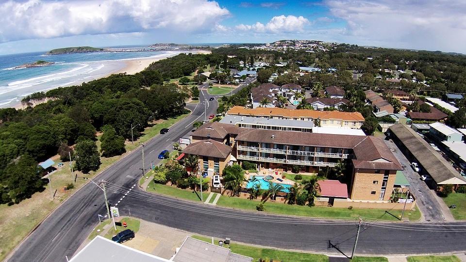 The Tahitian Aparthotel Coffs Harbour Bagian luar foto